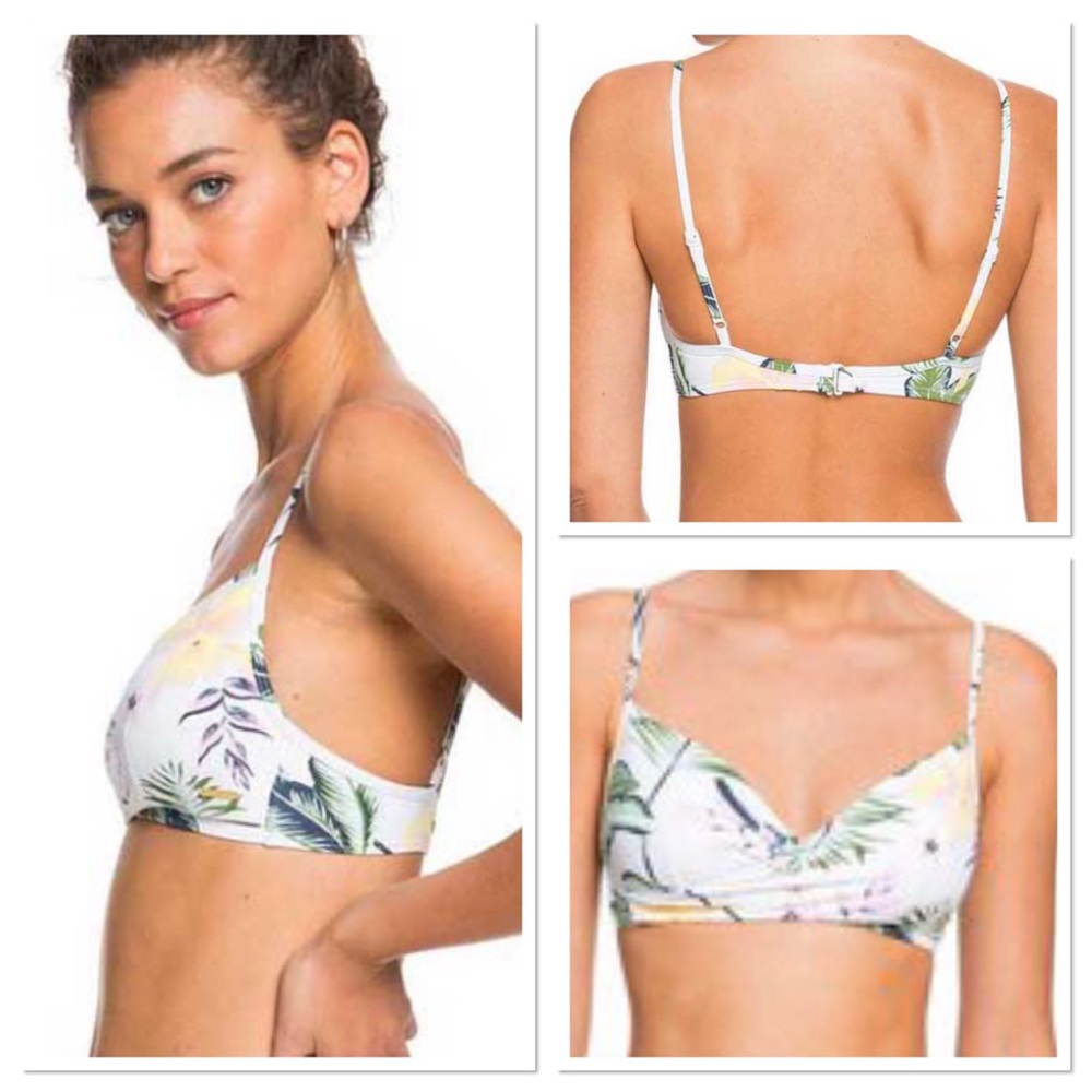 Roxy Bloom Wrap Bikini Top